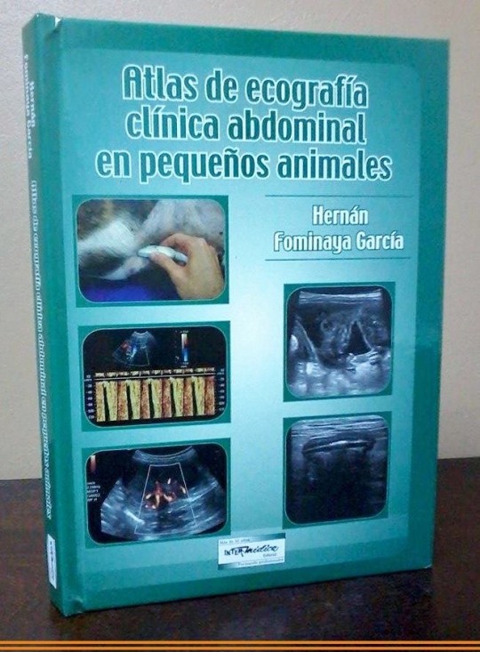 Imagen libro Atlas de ecografia clinica abdominal en pequeños animales