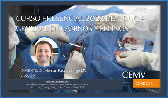 Cirugia General en Caninos y Felinos 2022