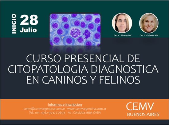 Curso Presencial de Citopatología Diagnóstica en Caninos y Felinos