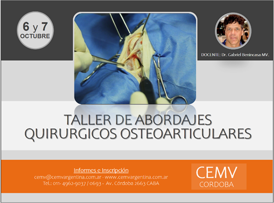 Taller Presencial de Abordajes Quirúrgicos Osteoarticulares